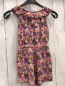 Preview: H&M  Playsuit  Gr. 110  bunte Blumen Rüschenkragen 