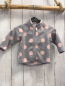 Preview: H&M Fleecejacke Gr. 68  grau rosa Punkte