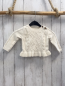 Preview: Gap Pullover Gr. 68  weiß Strick Zöpfe
