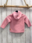 Preview: Steiff Pullover Gr. 80  pink Fleece Kapuze Bärenkopf