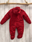 Preview: 2tlg Steiff Schneeoverall + Schuhe Gr. 68  rot Bärenkopf