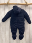 Preview: 2tlg Steiff Schneeoverall + Schuhe Gr. 62  dunkelblau Bärenkopf