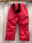 Preview:  Schneehose Gr. 98  himbeerton schwarze Träger