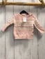 Preview: Jacky Pullover Gr. 62  rosa Strick weiß beige Schafe