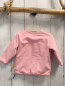 Preview: Steiff  Wende-Sweatjacke  Gr. 68 rosa Streifen / rosa 