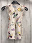 Preview: Next  Playsuit  Gr. 104  beige Micky Mouse mit Surfbrettern + Palmen 