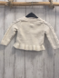Preview: GAP Pullover  Gr. 74  weiß Zöpfe + Lochmuster 