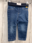 Preview: Steiff Hose Gr. 80  blau dunkelblauer Bund Jeans