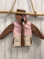 Preview:  Softshelljacke Gr. 80  braun rosa weiß