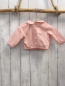 Preview: Benetton  Bluse  Gr. 62  rosa silber Sterne 