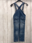 Preview: H&M Latzhose Gr. 98  blau Jeans Herz