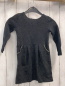 Preview: H&M Kleid Gr. 98  schwarz goldene Glitzerpunkte