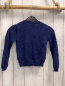 Preview: Billieblush Strickjacke Gr. 104  blau Pailettenstreifen