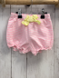 Preview: Billieblush  Shorts  Gr. 74  weiß pink Strefien gelbe Schleife 