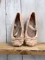 Preview: neu  Ballerinas  Gr. 25  rosa Rosetten 