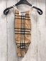 Preview: Burberry  Badeanzug  Gr. 98  beige rot schwarz weiß kariert 