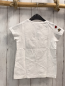 Preview: H&M  T-Shirt Gr. 110  weiß  gestickte Blumen Käfer Schrift 