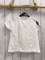 Preview: Zara  T-Shirt  Gr. 116  weiß Pailettenzitrone 