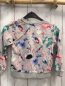Preview: H&M Pullover  Gr. 110  hellgrau bunte Tiere + Blätter 