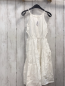 Preview: Zara  Kleid  Gr. 128  weiß Struktur 