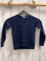 Preview: Okaidi  Strickjacke  Gr. 110  blau mit Gliitzerbund 