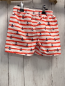 Preview: H&M  Badeshorts  Gr. 86  weiß rote Streifen blaue Anker 