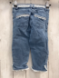 Preview:   Caprihose  Gr. 110  blau jeans weiße Borte 