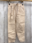 Preview: H&M Hose  Gr. 128  beige Gummizugbund 