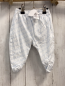Preview: Baby Dior  Babyhose  Gr. 68  weiß hellblau Schrift