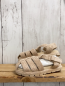 Preview: zara neu Sandalen Gr. 25  beige bask Riemchen NP 29,95€