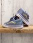 Preview: Vans Schuhe Gr. 21  lila blau glitzernd weiße Sohle