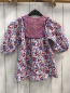 Preview: zara Kleid Gr. 98  flieder blau weiß geblümt musselin