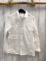 Preview: H&M Hemd Gr. 128  weiß 55% Leinen