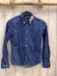 Preview: Hackett Hemd Gr. 122  blau weiße Punkte + Blumen
