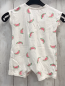 Preview: zara Playsuit Gr. 80  weiß Melonen