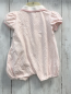Preview: Gucci Playsuit Gr. 68  weiß rosa Muster Kragen