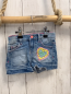 Preview: Billieblush Shorts Gr. 92  blau Jeans Häkelherz Bund verstellbar