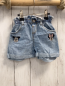 Preview: zara Shorts Gr. 98  blau Jeans Mickey und Minnie Mouse