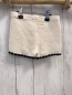 Preview: zara Shorts Gr. 98  natur Strick schwarzer Bund