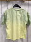 Preview: zara T-Shirt Gr. 128  grün gelb Farbverlauf