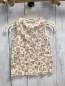 Preview: zara Top Gr. 98  beige Blumen