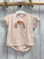 Preview: vertbaudet T-Shirt Gr. 80  rosa Bogen Bommel Bodyunterteil