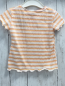 Preview: zara T-Shirt Gr. 86  weiß orange pink Streifen