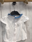 Preview: carrement beau T-Shirt Gr. 74  weiß blauer Jeanskragen