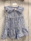 Preview: zara Kleid Gr. 92  blau weiß gestreift