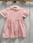 Preview: Gymp Kleid Gr. 80  weiß rosa Herzen