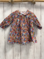 Preview: Jacadi Kleid Gr. 74  weiß bunte Blumen