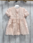 Preview: Gymp Kleid Gr. 80  rosa Glitzerfäden Schleife