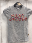 Preview: Little Marc Jacobs Kleid Gr. 92  grau Schrift auf Steinchen
