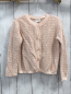 Preview: carrement beau Strickjacke Gr. 92  rosa Glitzer